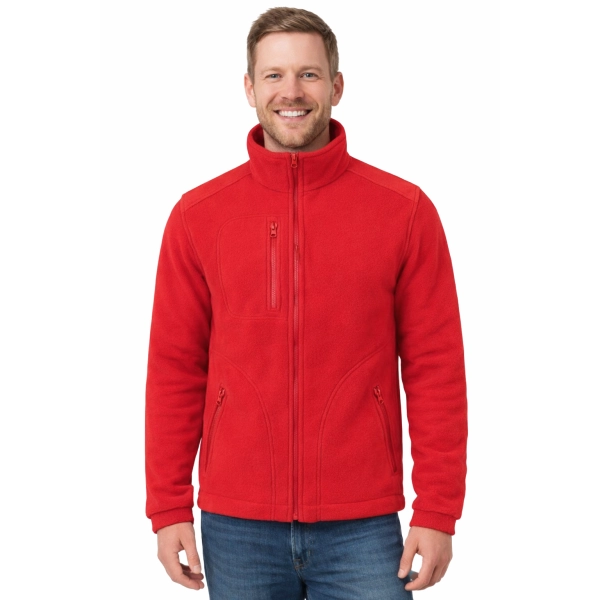 Bluza polarowa czerwona roz.L